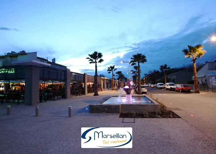 Vakantiehuis Maison Mitoyenne 3 Pieces Avec Terrasse, Jardin Cloture Et Parking - 6 Couchages A Marseillan - Fr-1-326-484 Agde