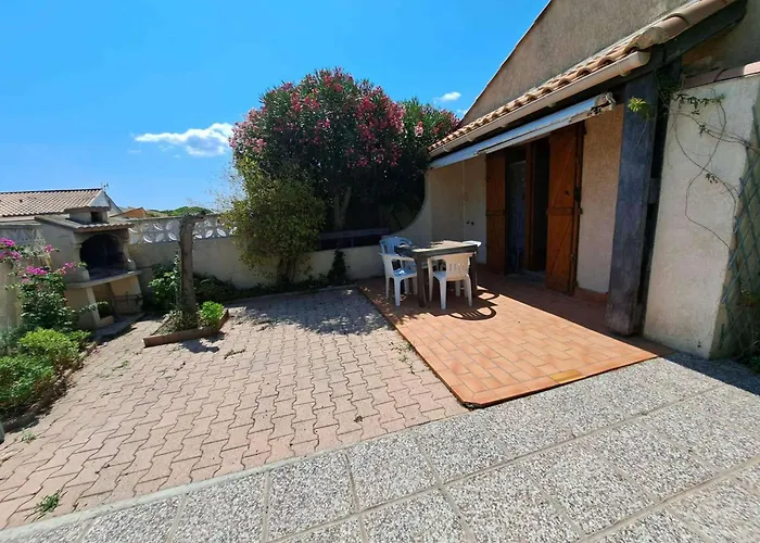 Vakantiehuis Maison Mitoyenne 3 Pieces Avec Terrasse, Jardin Cloture Et Parking - 6 Couchages A Marseillan - Fr-1-326-484 *