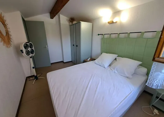 Maison Mitoyenne 3 Pieces Avec Terrasse, Jardin Cloture Et Parking - 6 Couchages A Marseillan - Fr-1-326-484 Agde